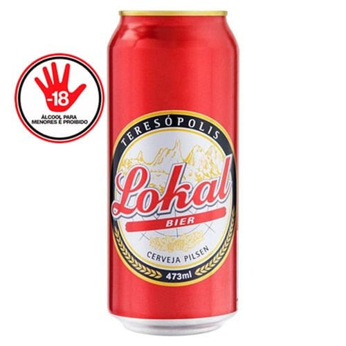 Cerveja Lokal Pilsen Lt 473ml