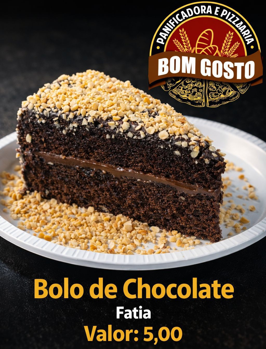 BOLO DE CHOCOLATE