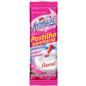 PASTILHA SANITARIA AROMASIL FLORAL 10G