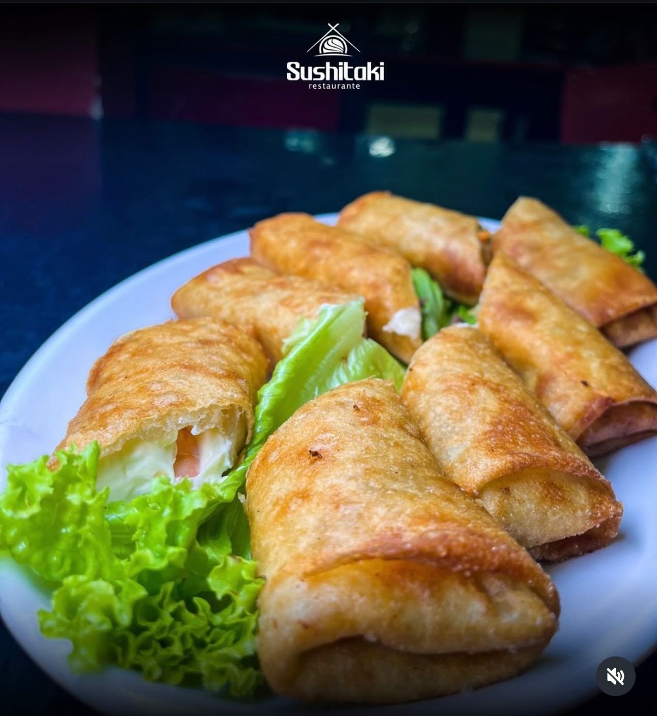 ROLINHO DE CAMARÃO C/ CREAM CHEESE 4 UND