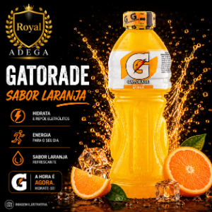 GATORADE LARANJA 500ML