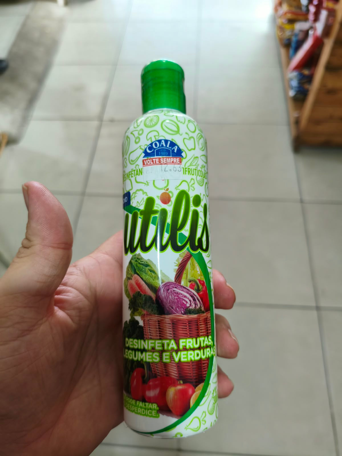 DESINFETA FRUTAS LEGUMES E VERDURAS UTILIS COALA 300ML