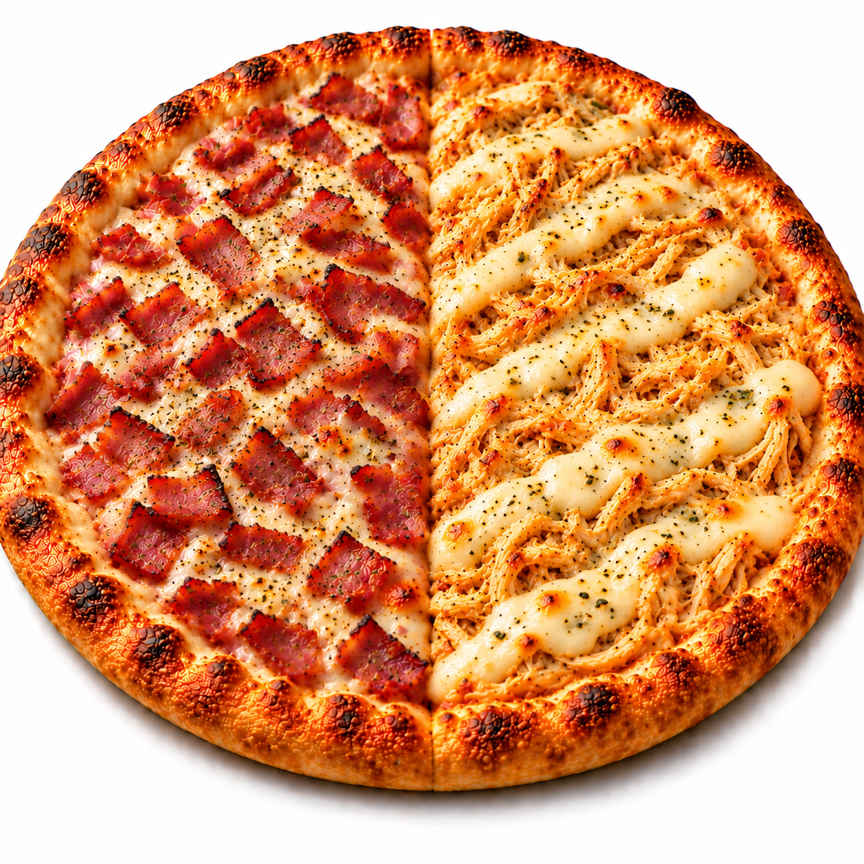 BACON E FRANGO CATUPIRY