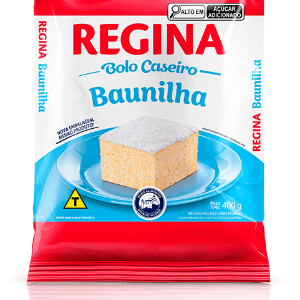 MASSA DE BOLO REGINA SABOR BAUNILHA 400G