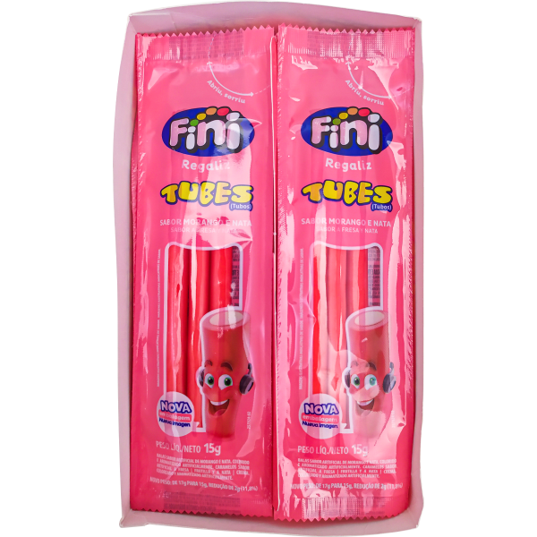 Bala fini - Rosa sem açucar 