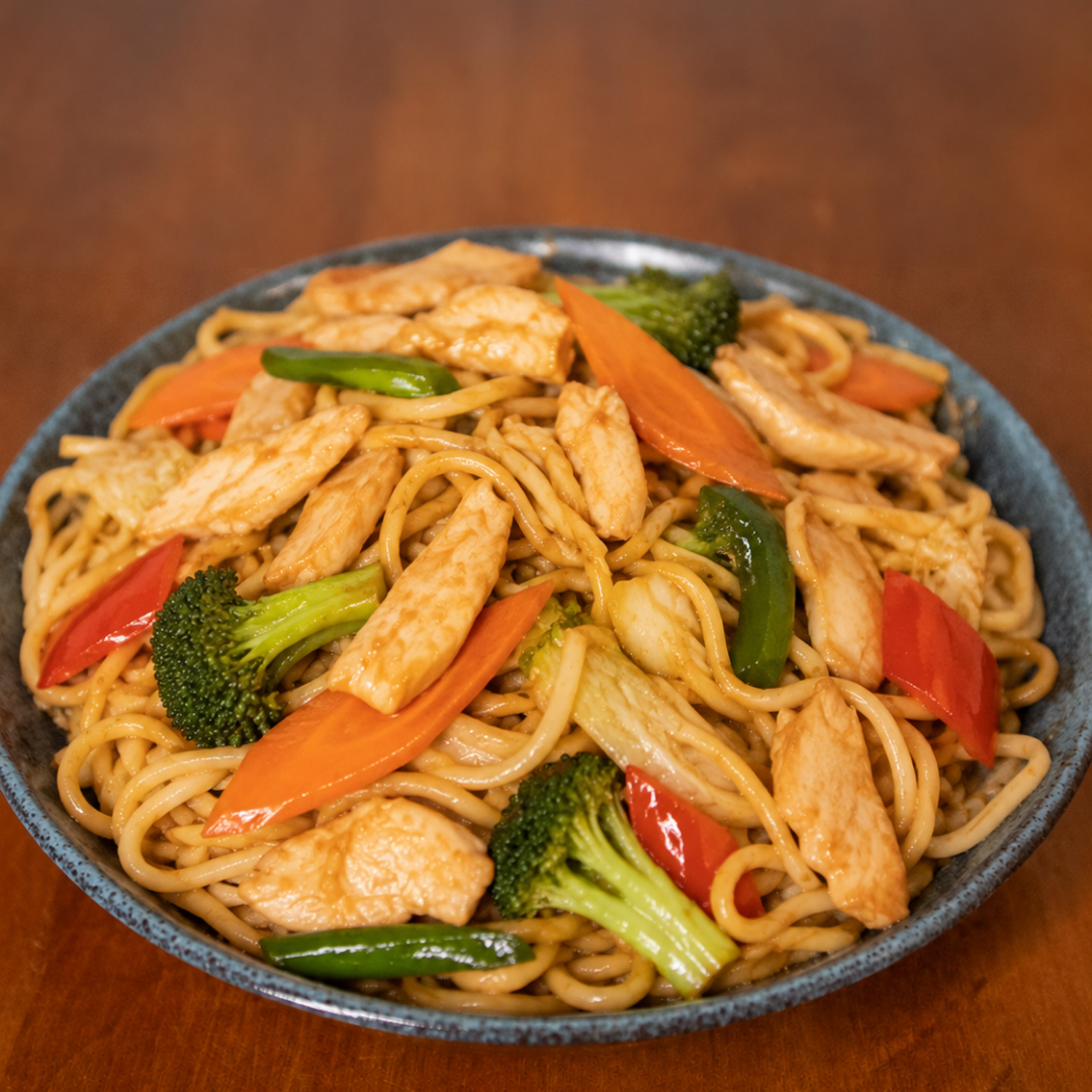 Yakisoba de frango