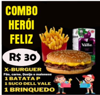 COMBO HERÓI FELIZ