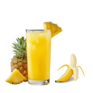 SUCO ABACAXI C/ BANANA COPO