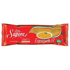ESPAGUETE SEMOLA DON SAPORE N 08 400G