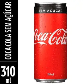 Coca-Cola Zero Lata (Andina) 310ml