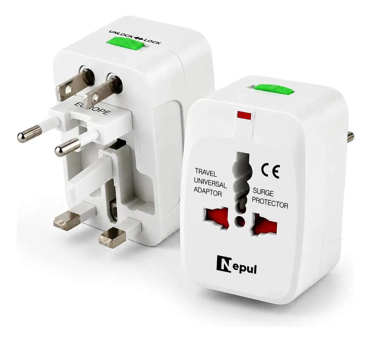 Adaptador De Tomada Universal Para Viagem Internacional 