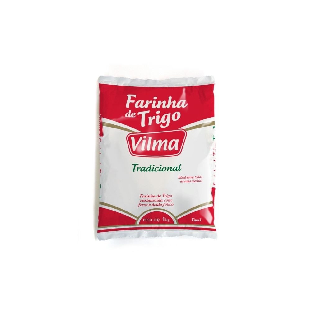 FARINHA DE TRIGO VILMA C/FERM. 1K