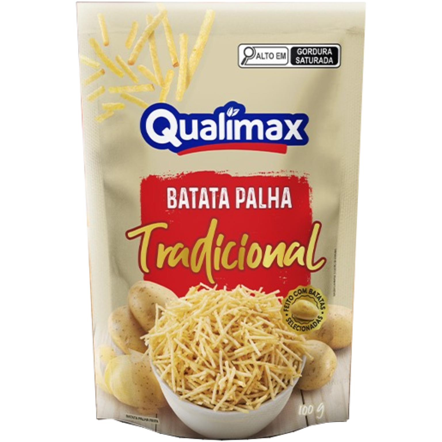 BATATA PALHA QUALIMAX TRADICIONAL 100G