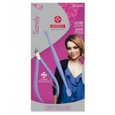 ALICATE P/ CUTICULAS MUNDIAL SANDY+ESPATULA LILAS