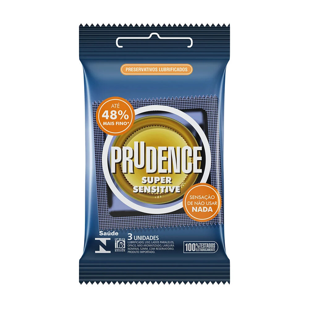 PRESERVATIVO PRUDENCE SUPER SENSITIVE C/3UN