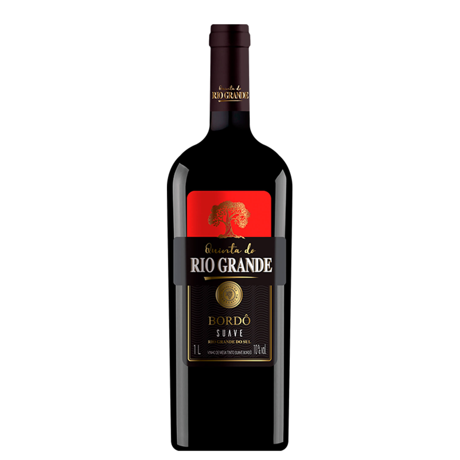 VINHO QUINTA DO RIO GRANDE TINTO SUAVE BORDO 1L