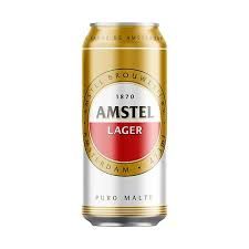 Cerveja Amstel latão