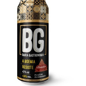 CERVEJA BAIXA GASTRONOMIA LATAO 473ML