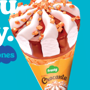 CONE FROSTY CROCANTE