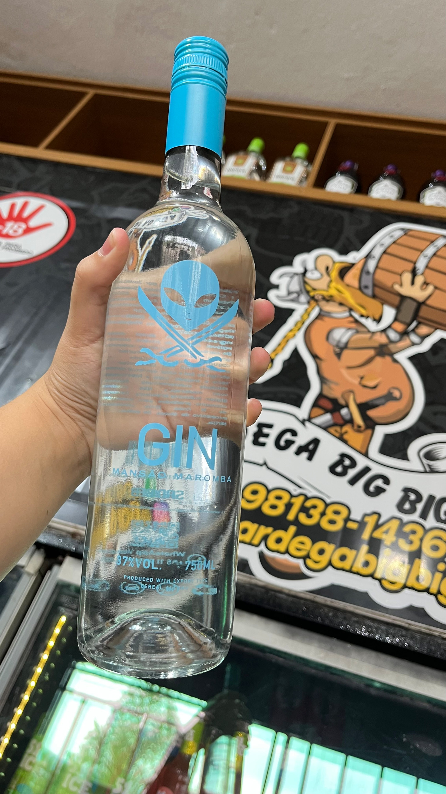 GARRAFA GIN MANSÃO MAROMBA 