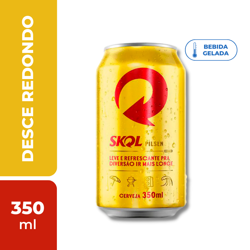 Cerveja SKOL 350ml