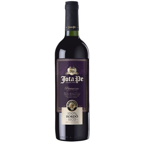 Vinho Jota Pe 100% Bordô Seco