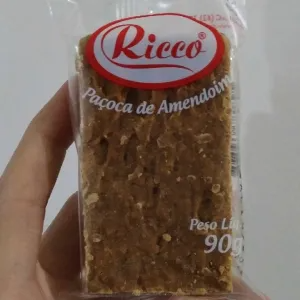 RICCO PAÇOCA DE AMENDOIM 90G