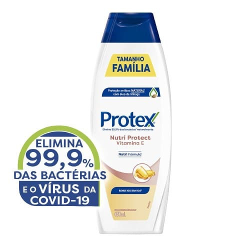 Sabonete Líquido Nutri Protect Vitamina E Protex 650ml