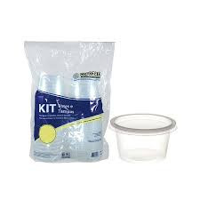 KIT POTE/TAMPA 250ML