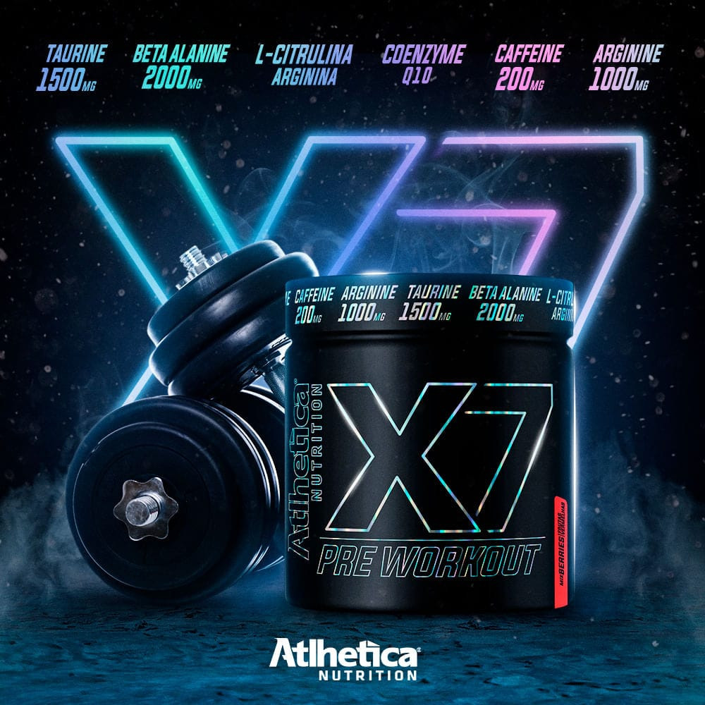 Pré Workout X7 ATHLETICA - 300g