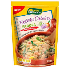 FAROFA TRADICIONAL  BOM GOSTO 300G