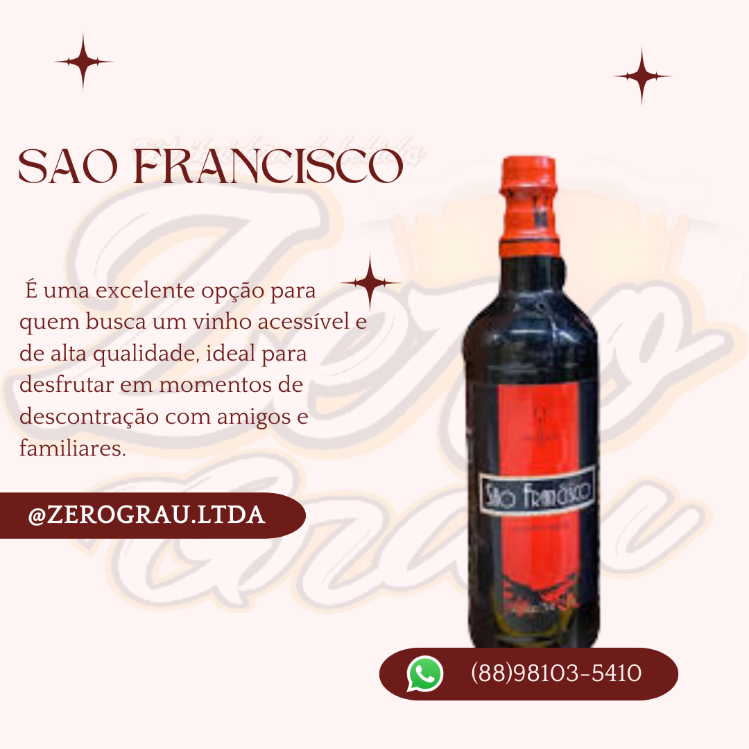 VINHO SAO FRANCISCO GFA PET 1LT