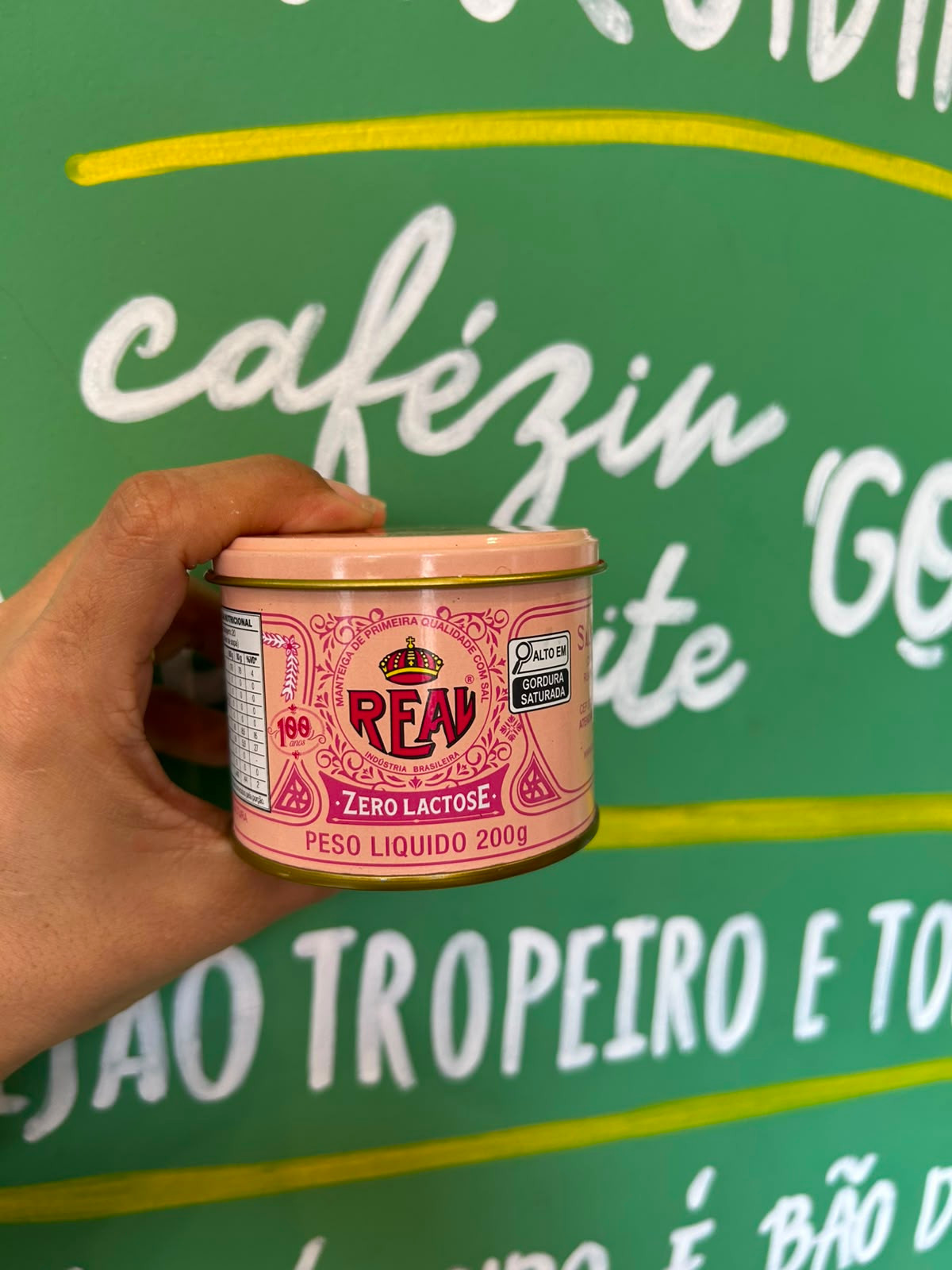 Manteiga Real Zero Lactose - 200g 