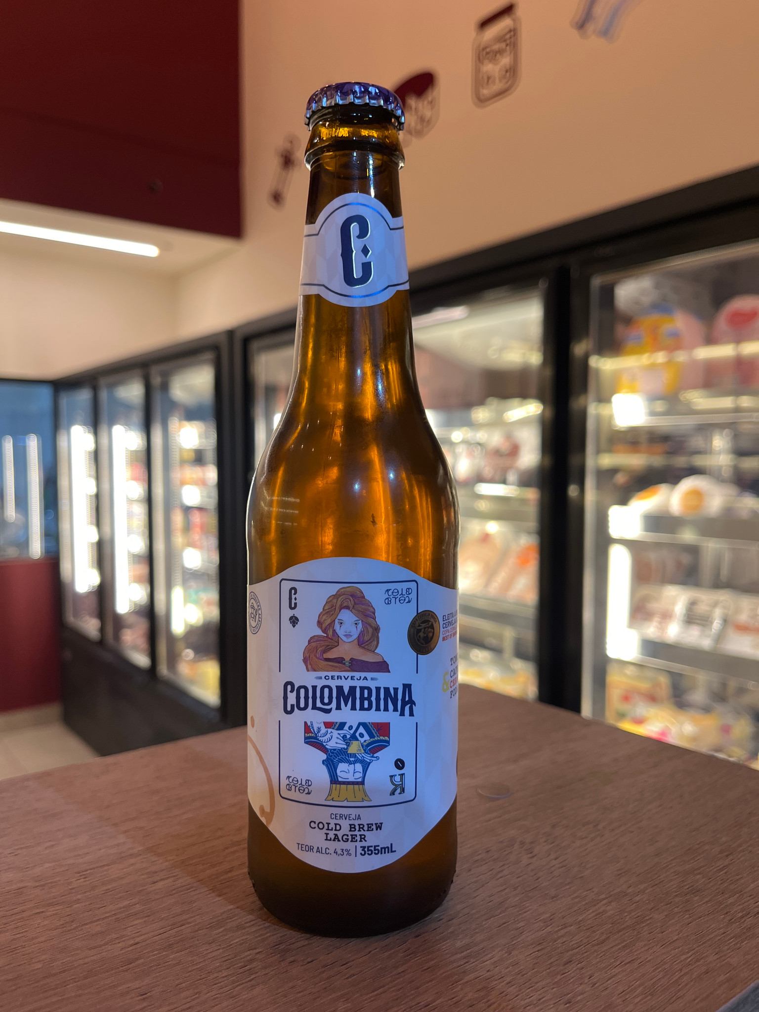Cerveja colombina Cold Brew 