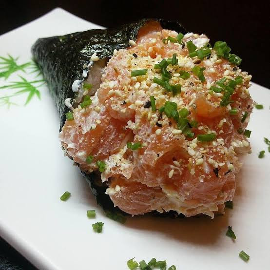 Temaki Salmão Batido 