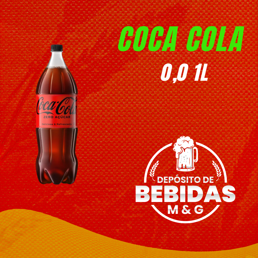 COCA COLA 0,0 1L