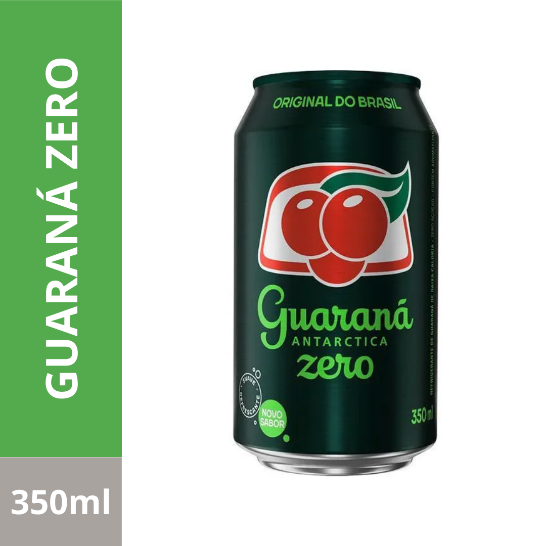 Guaraná Antártica Zero 350ml
