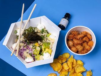 Combo Chicken Poke + Coca Cola