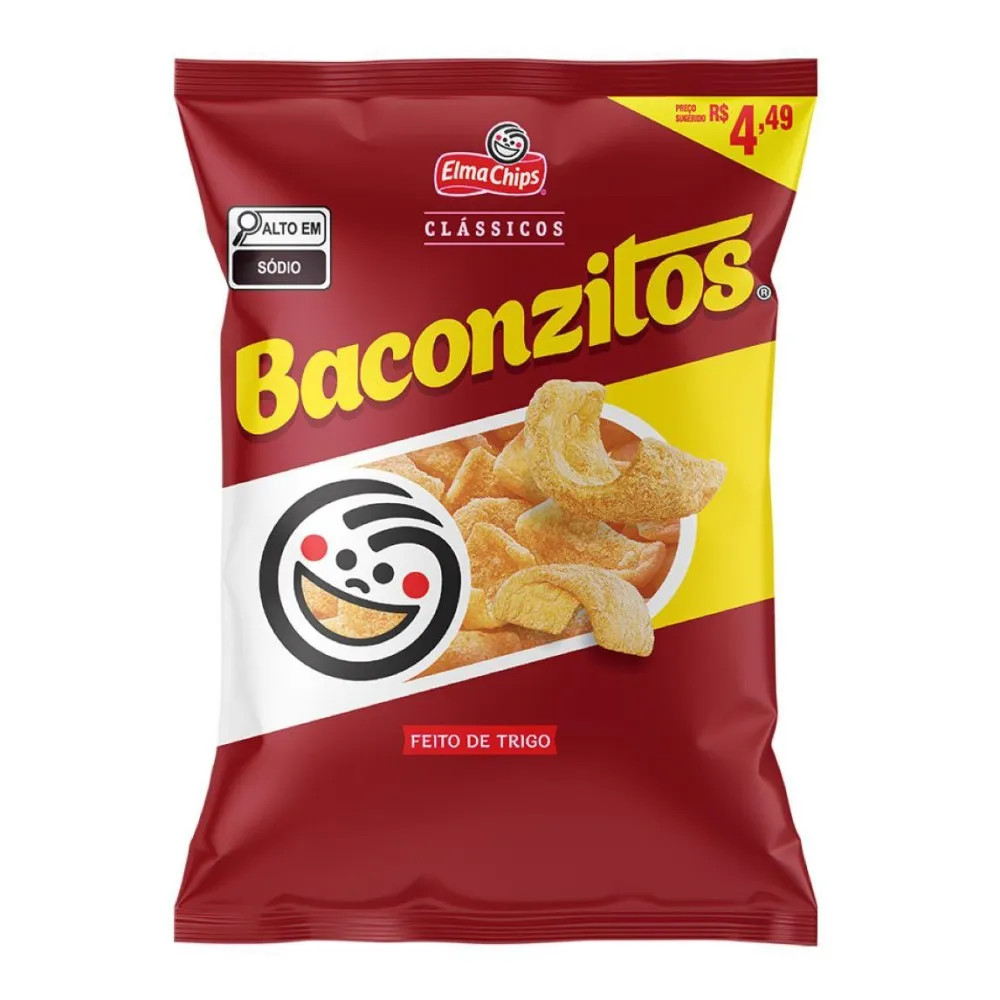 BACONZITOS  ELMA CHIPS  86G