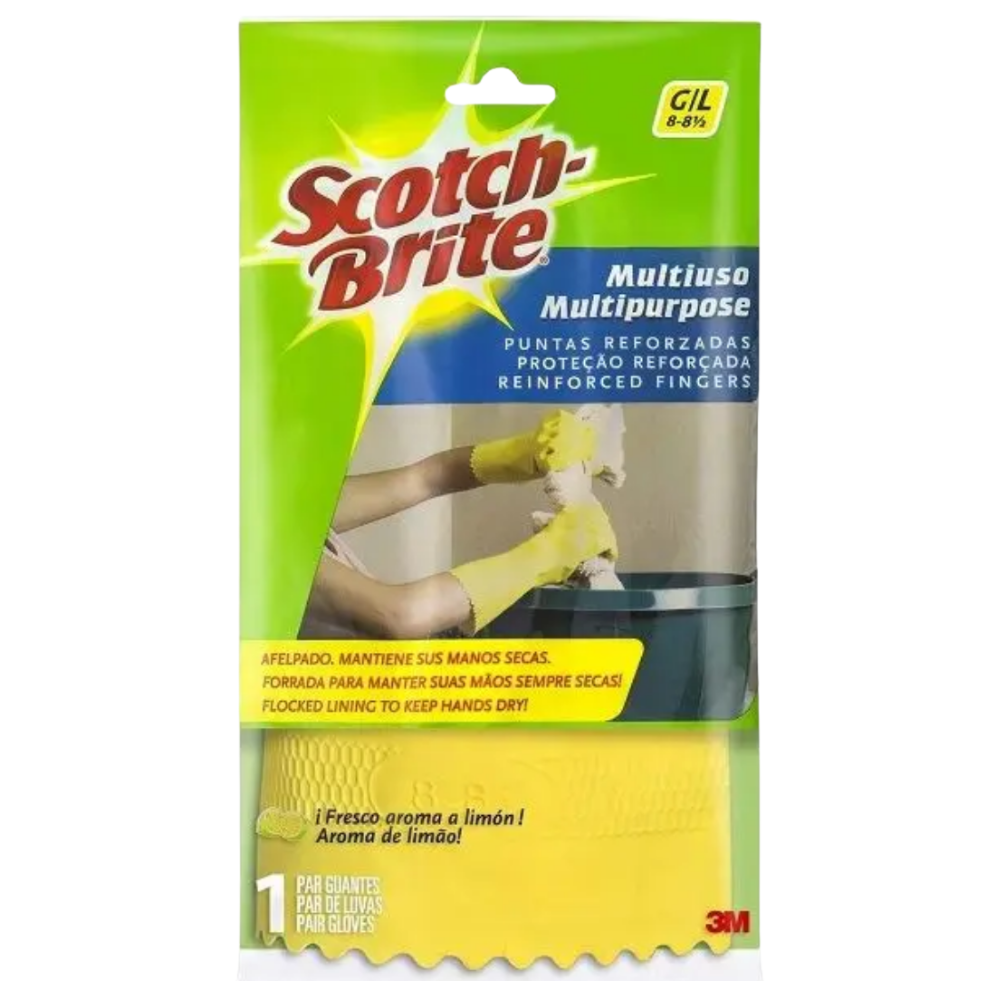 LUVA MULTIUSO SCOTCH BRITE "G" C/2UN