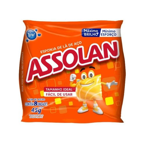 Esponja de Aço Assolam Ypê 45g