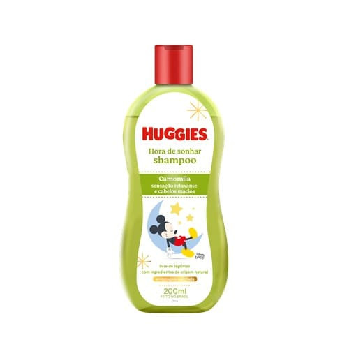 Shampoo Hora de Sonhar para Bebê Huggies 200ml