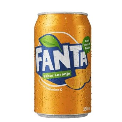 Fanta Laranja Lata 350ml