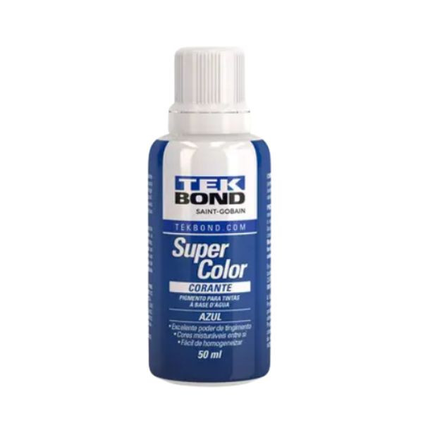 Corante Líquido Azul 50ml Tekbond