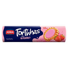 BISC RECHEADO TORTINHAS MORANGO 140G