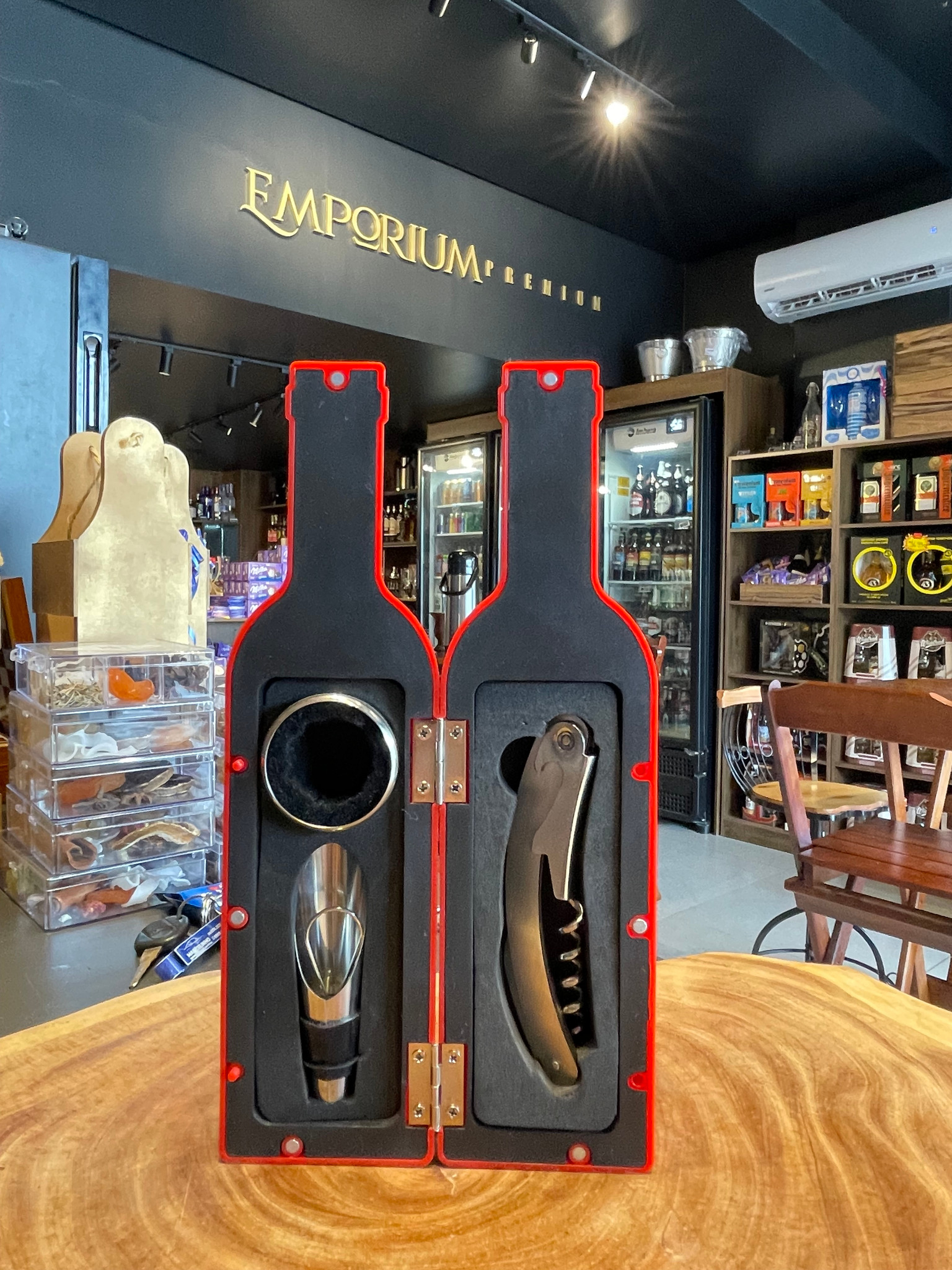 Kit para Vinho 3 Peças
