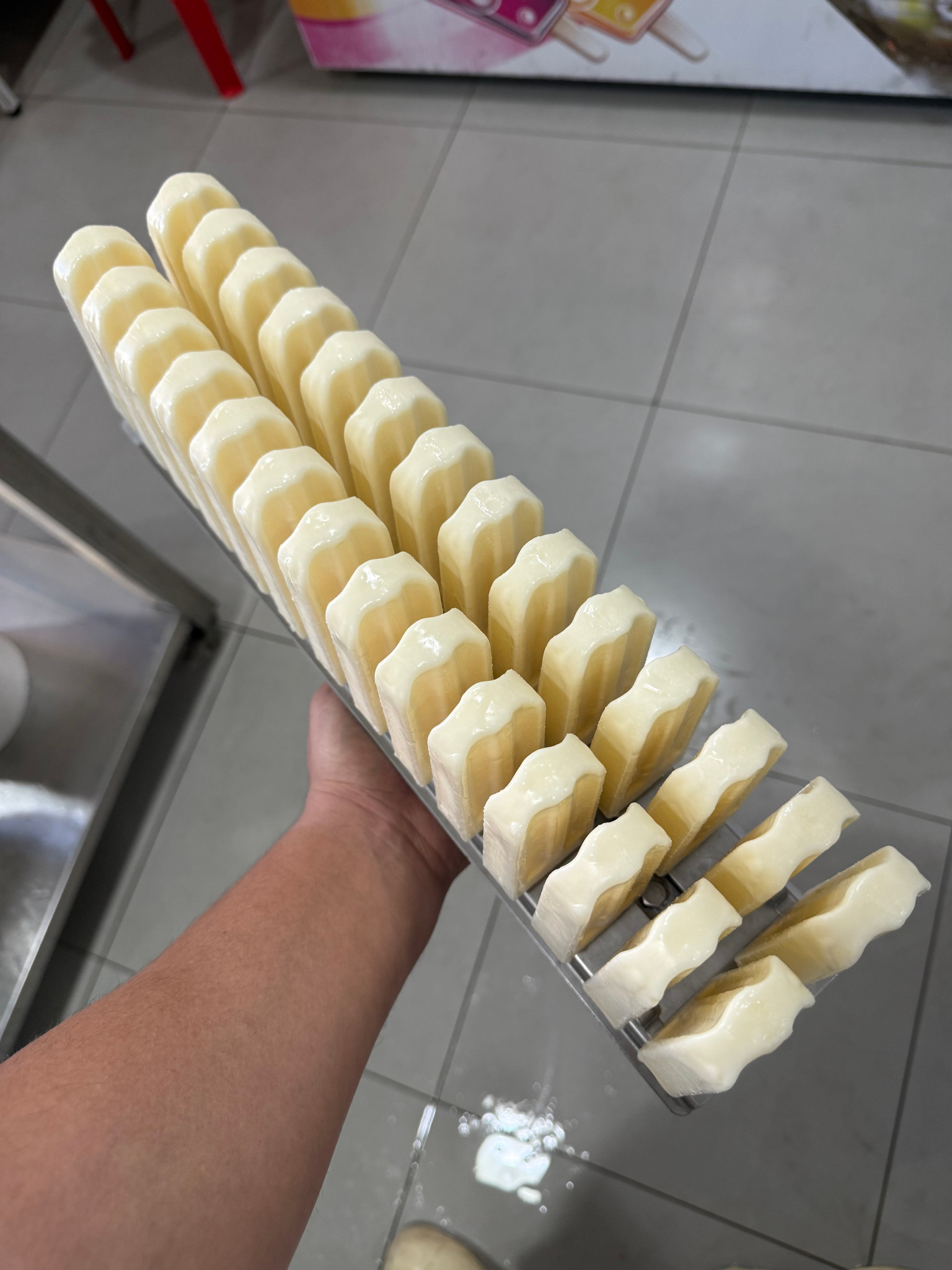 Picolé sabor cupuaçu