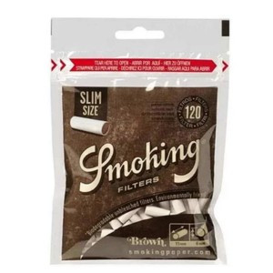 FILTRO SMOKING FILTERS BROWN