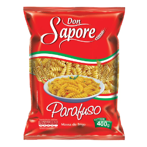 MASSA SEMOLA DON SAPORE PARAFUSO 400G