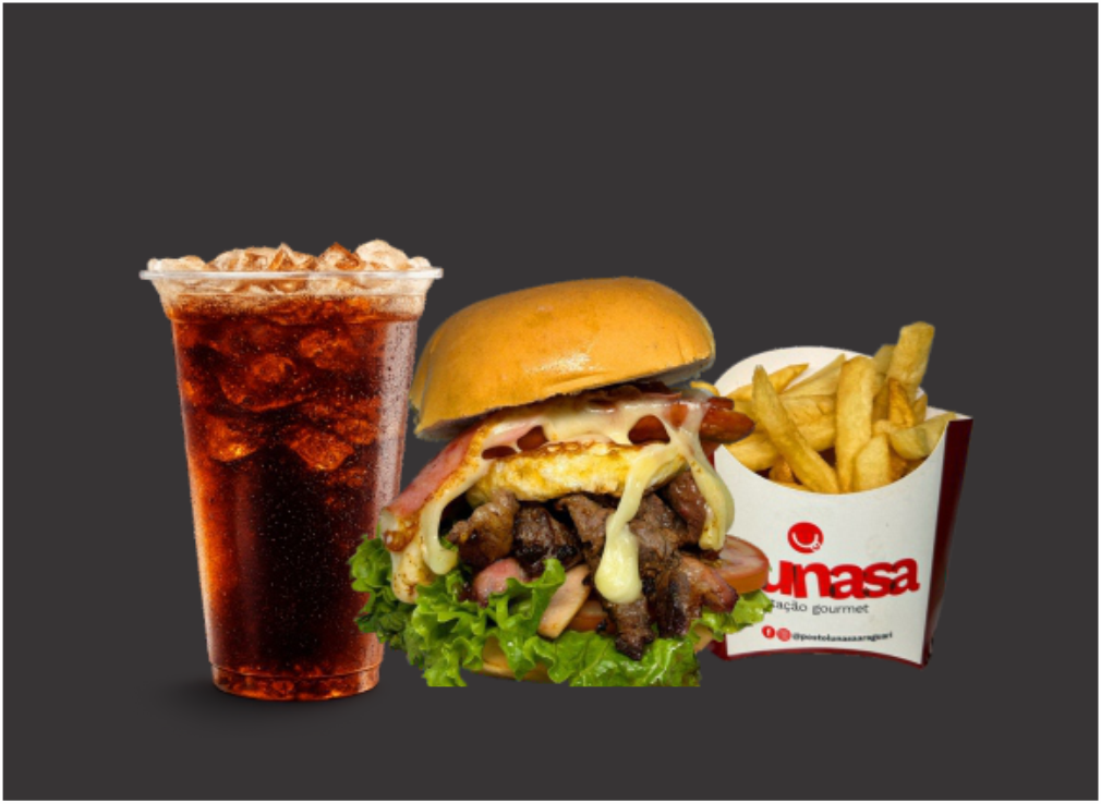Combo Esp.casa + Fritas + Ref.300ml